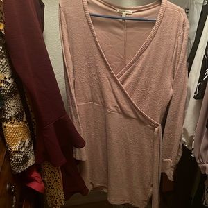 Charlotte Russe XL long sleeve mini
